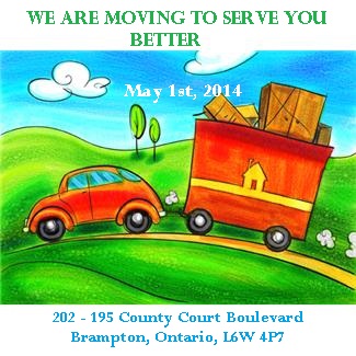 Visit us at our new location from May 1st, 2014.